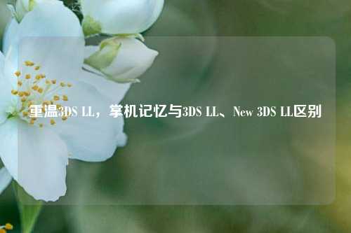 重温3DS LL,掌机记忆与3DS LL、New 3DS LL区别