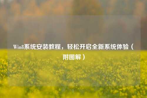 Win8系统安装教程，轻松开启全新系统体验（附图解）