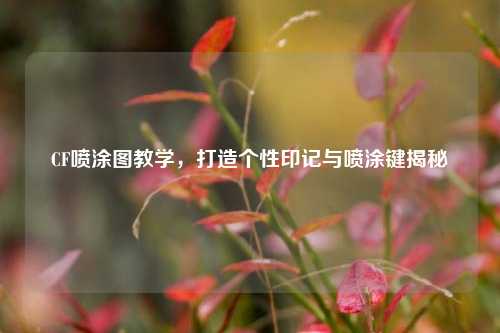 CF喷涂图教学,打造个性印记与喷涂键揭秘