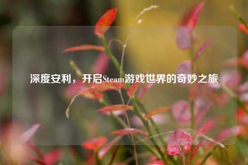 深度安利,开启Steam游戏世界的奇妙之旅