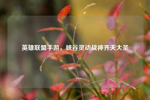 英雄联盟手游,峡谷灵动战神齐天大圣