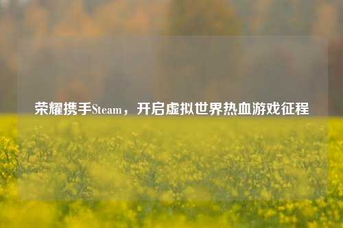 荣耀携手Steam，开启虚拟世界热血游戏征程