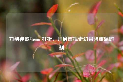 刀剑神域Steam 打折，开启虚拟奇幻冒险重温时刻
