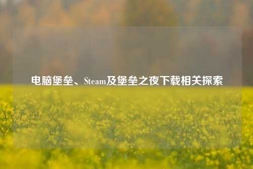 电脑堡垒、Steam及堡垒之夜下载相关探索