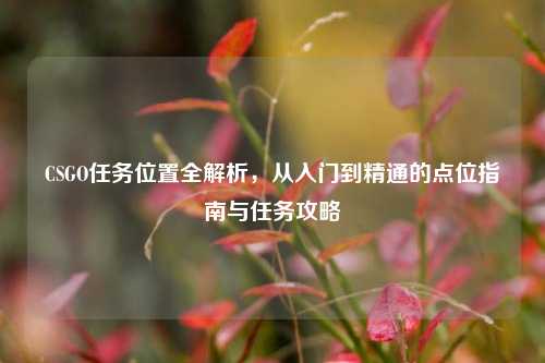 CSGO任务位置全解析,从入门到精通的点位指南与任务攻略