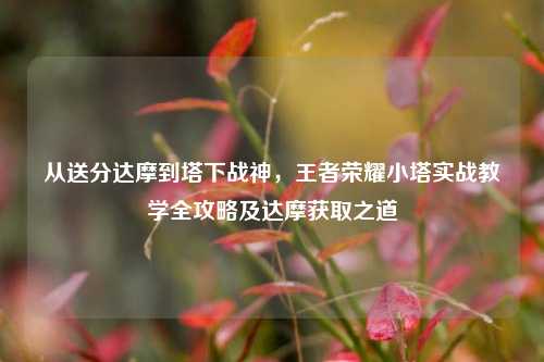 从送分达摩到塔下战神,王者荣耀小塔实战教学全攻略及达摩获取之道